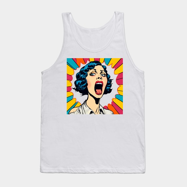 she screams I scream Tank Top by Marccelus